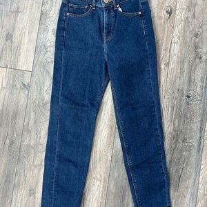 Express Original Mom Jean Super High Rise Size 7/8